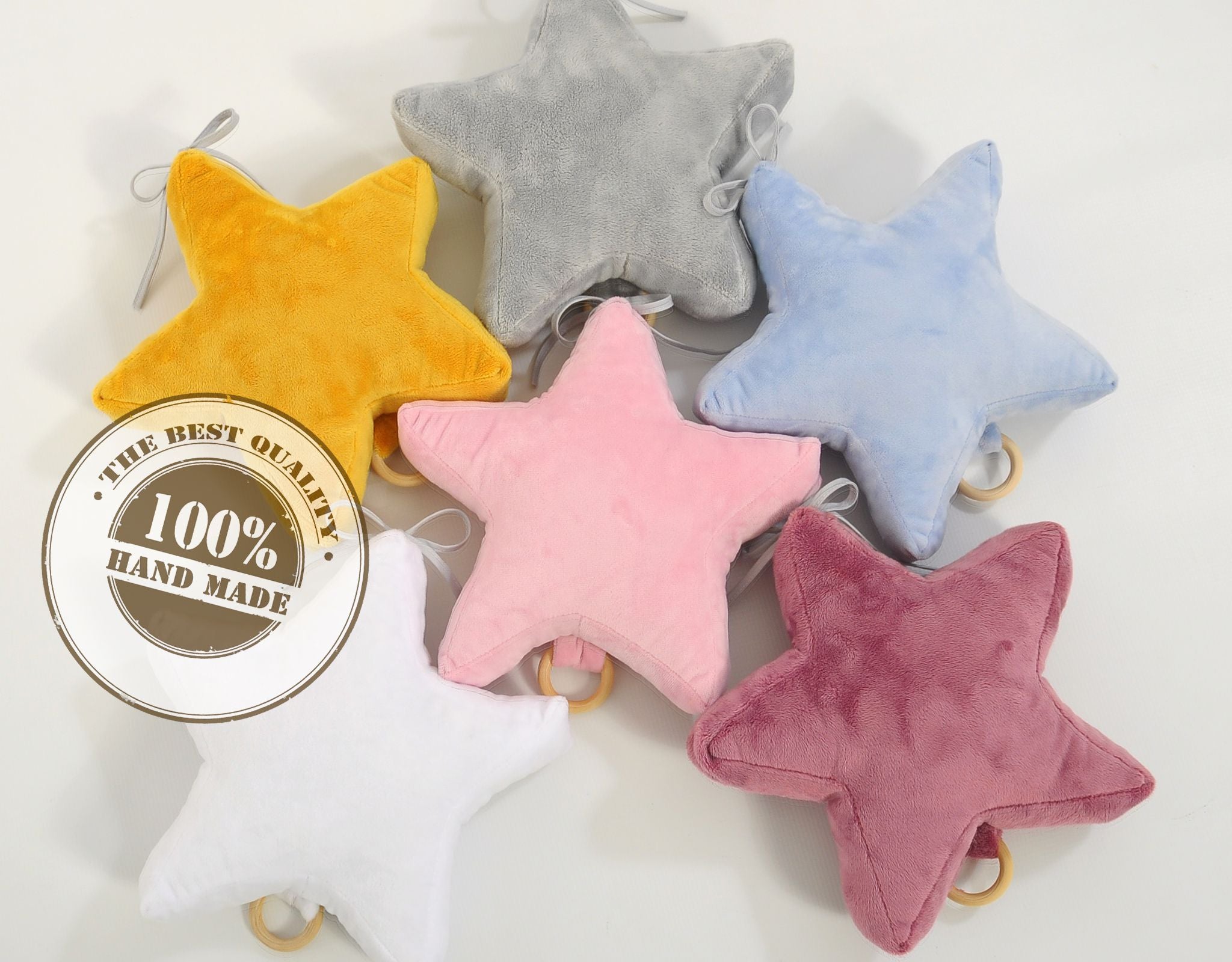 Muziekdoosje voor baby’s - zachte ster