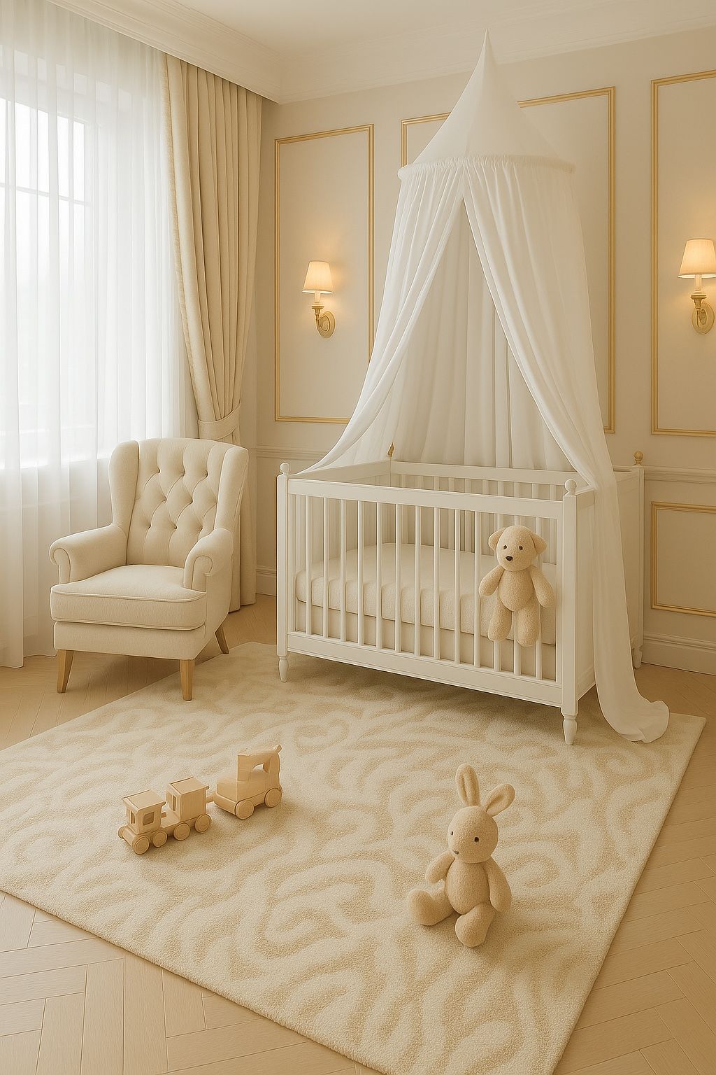 Klamboe voor de kinderkamer