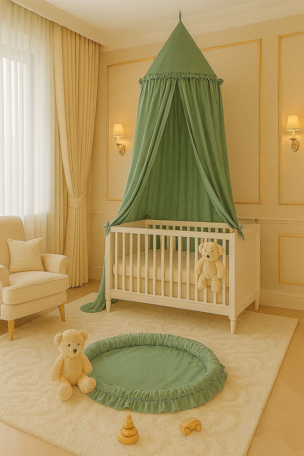 Klamboe voor de kinderkamer