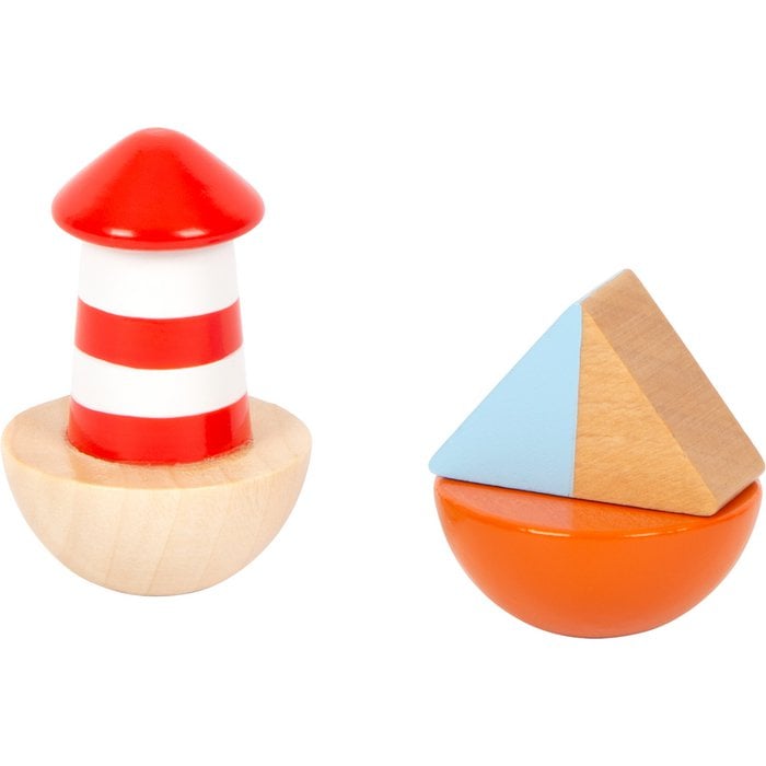 Houten muziekdoos grote oceaan