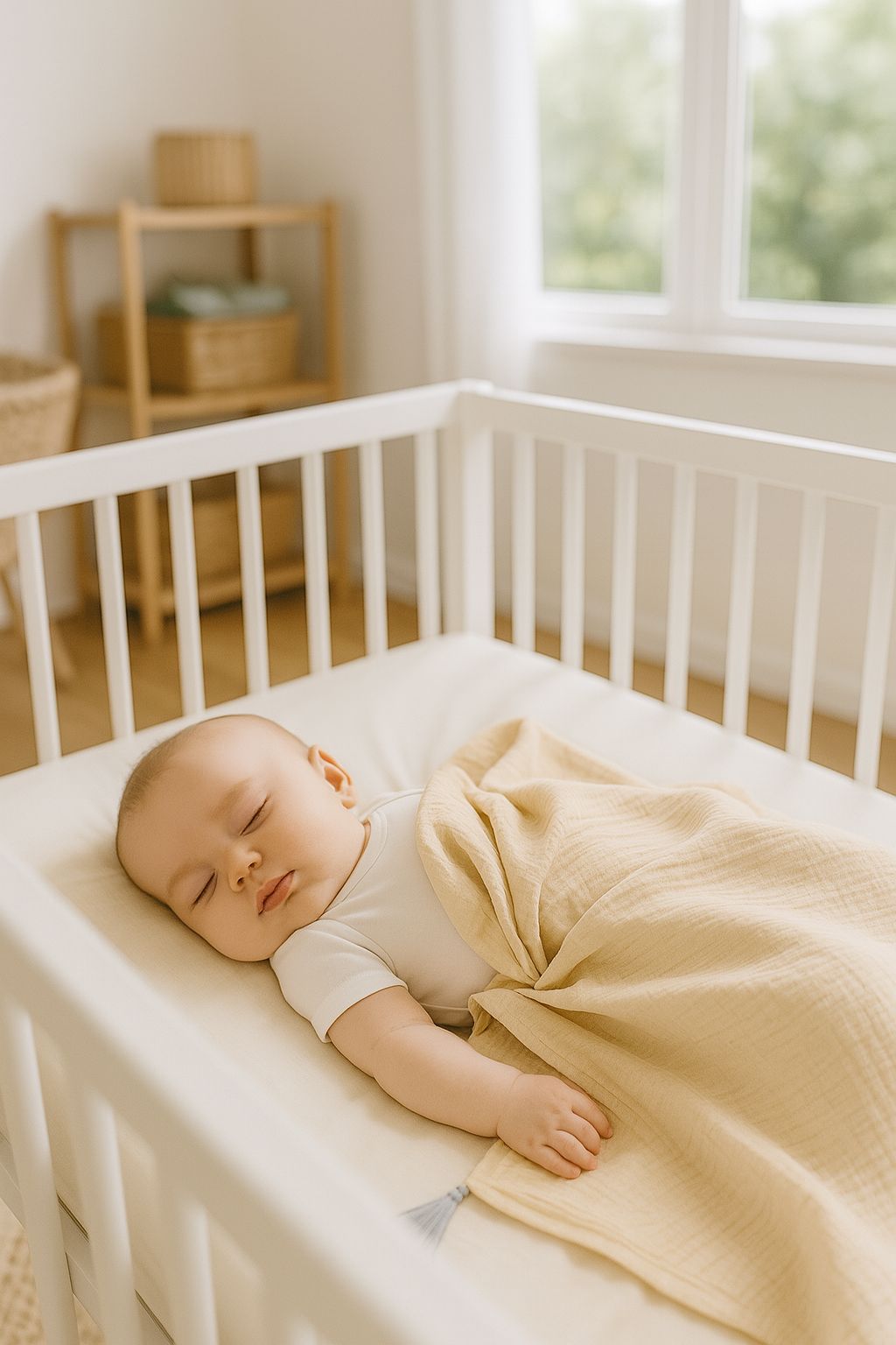 Mousseline babydeken