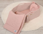 Baby deken met vulling en teddybeer kussentje