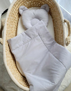 Baby deken met vulling en teddybeer kussentje