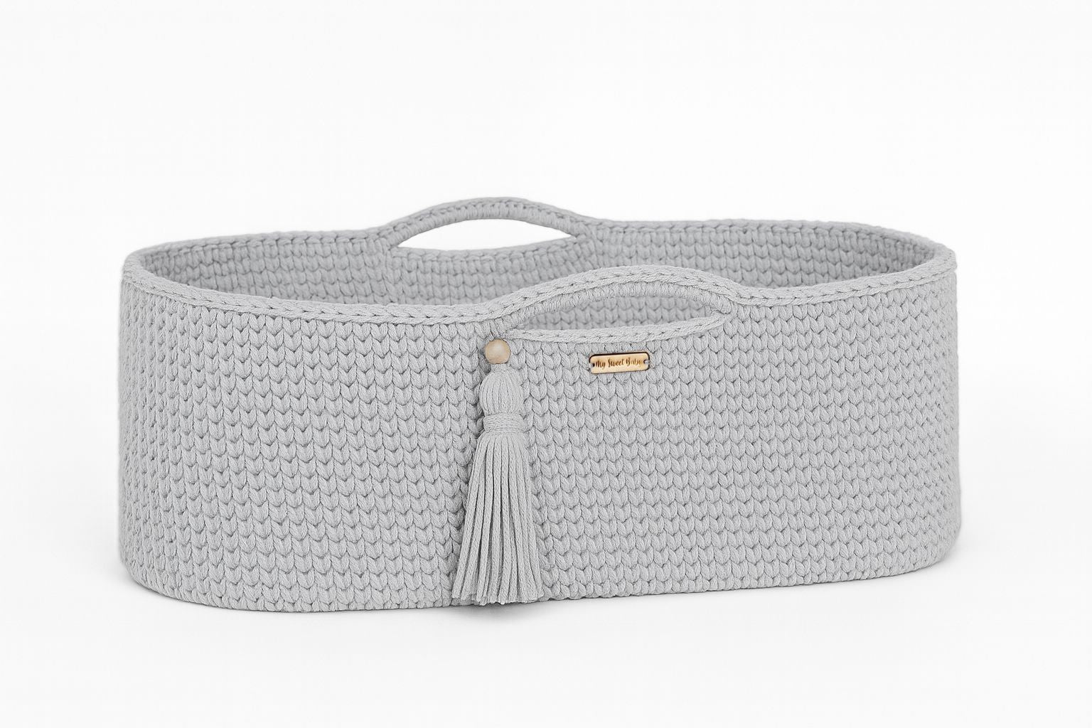 Handgemaakte wiegmand voor baby