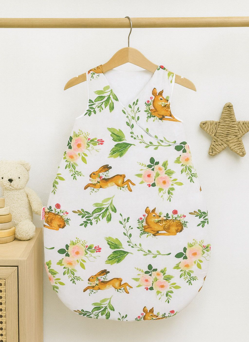 Katoenen gewatteerde babyslaapzak – TOG 2.5